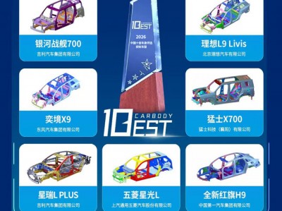 2026（第六届）中国十佳车身评选结果正式发布